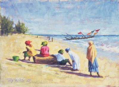 The Beach at Abene, Senegal by Tilly Willis